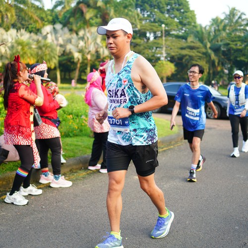 Race photo from BOGORUN 2026