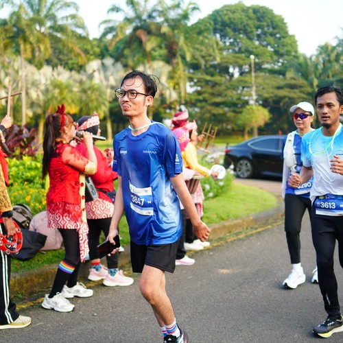 Race photo from BOGORUN 2026