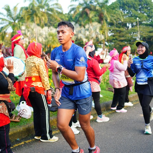 Race photo from BOGORUN 2026