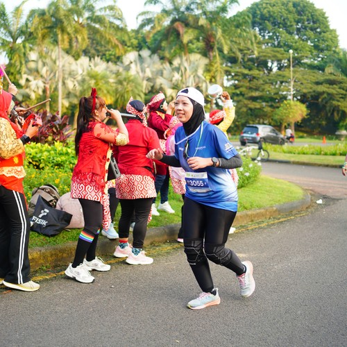 Race photo from BOGORUN 2026