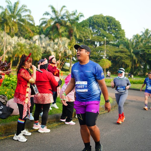 Race photo from BOGORUN 2026