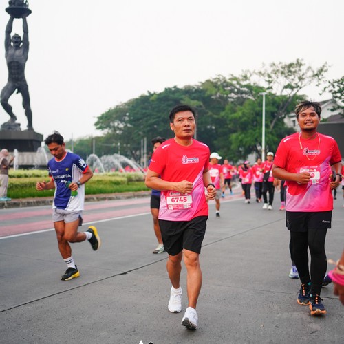 Race photo from SMARTFREN RUN 2026