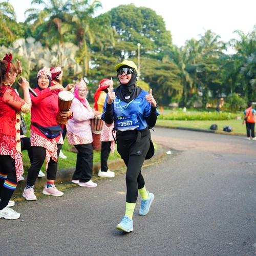 Race photo from BOGORUN 2026