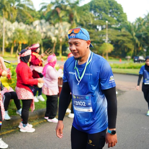 Race photo from BOGORUN 2026