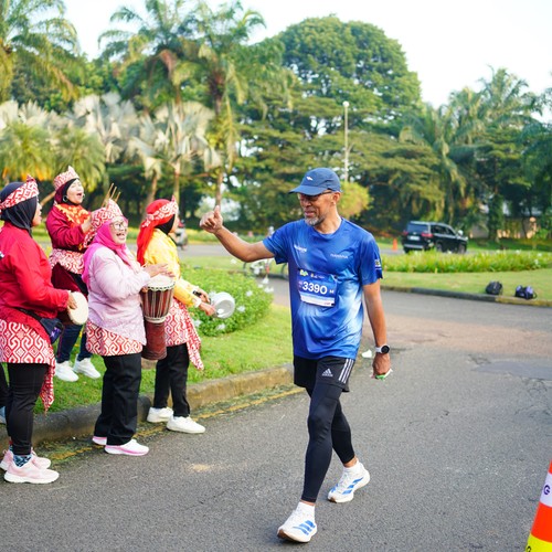 Race photo from BOGORUN 2026