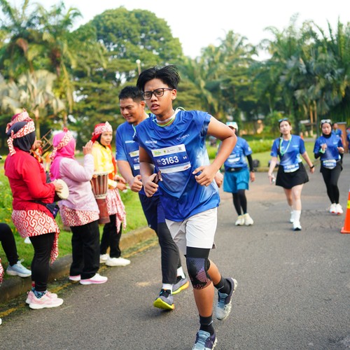 Race photo from BOGORUN 2026