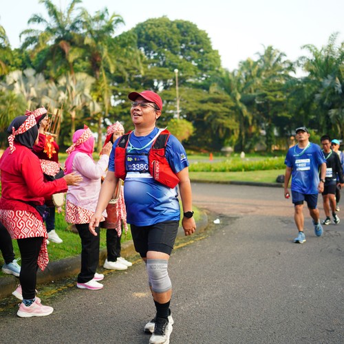 Race photo from BOGORUN 2026