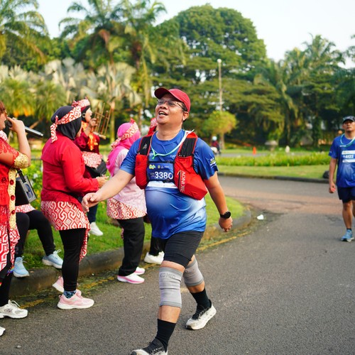 Race photo from BOGORUN 2026