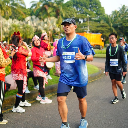 Race photo from BOGORUN 2026
