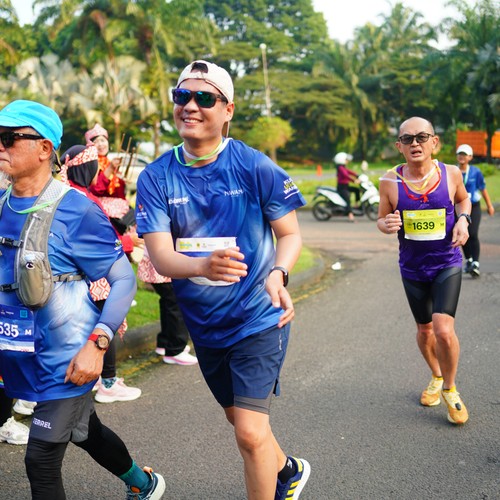 Race photo from BOGORUN 2026