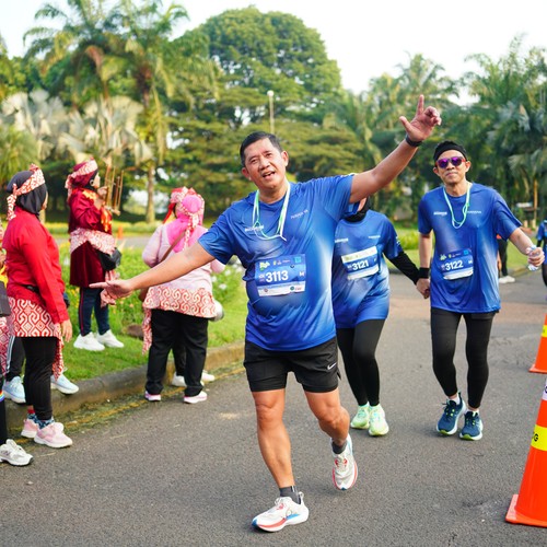 Race photo from BOGORUN 2026