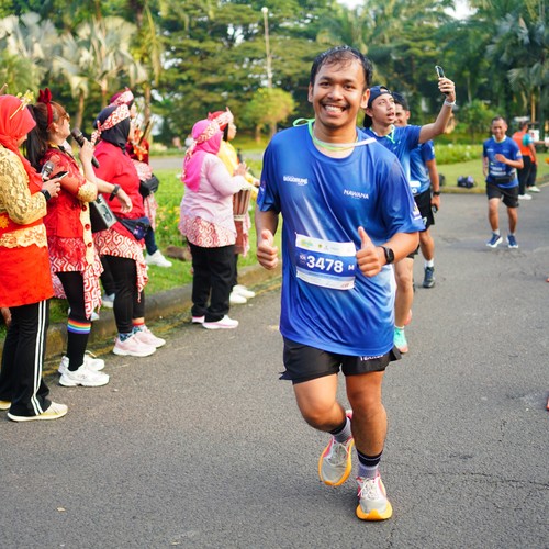 Race photo from BOGORUN 2026