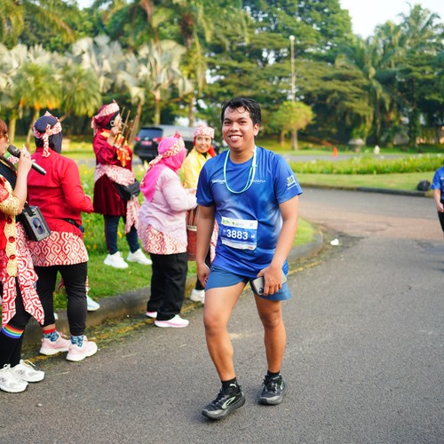 Race photo from BOGORUN 2026