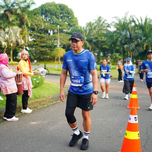 Race photo from BOGORUN 2026