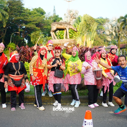 Race photo from BOGORUN 2026