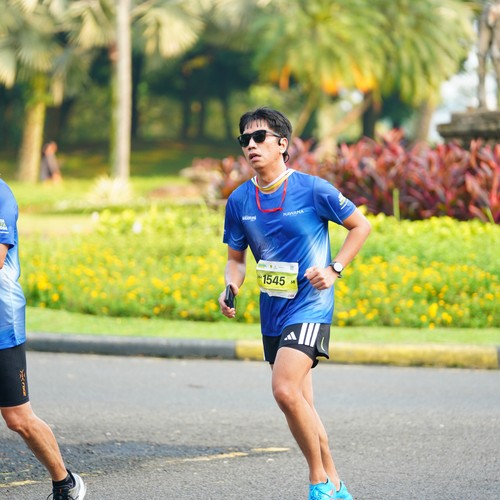 Race photo from BOGORUN 2026
