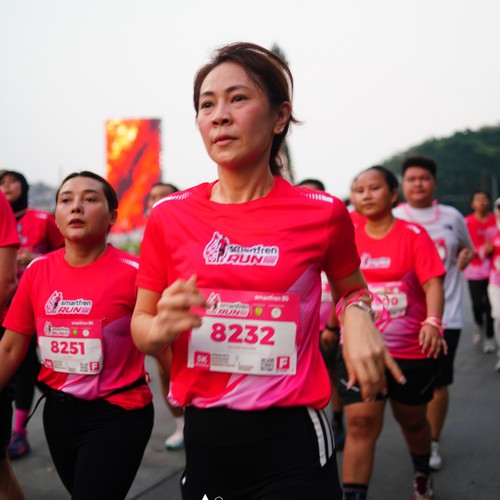 Race photo from SMARTFREN RUN 2026