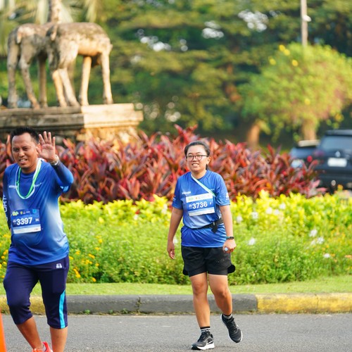 Race photo from BOGORUN 2026