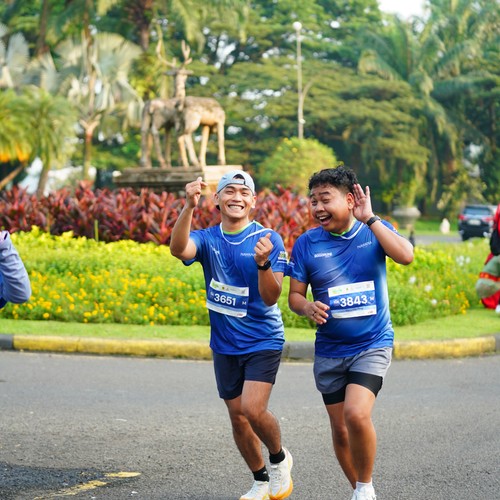 Race photo from BOGORUN 2026