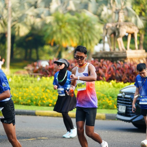 Race photo from BOGORUN 2026