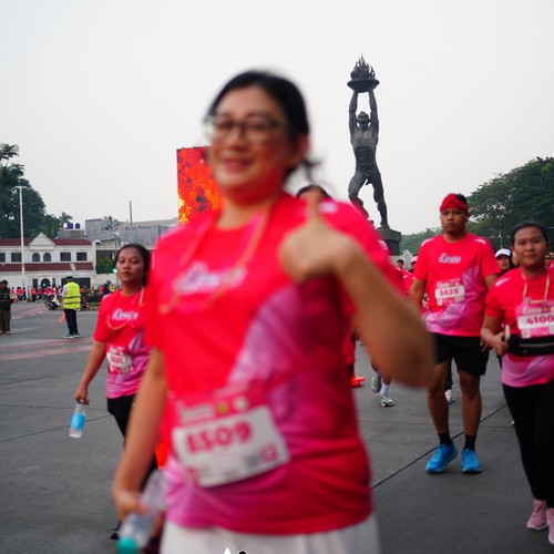 Race photo from SMARTFREN RUN 2026