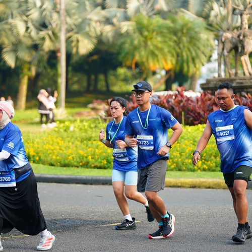 Race photo from BOGORUN 2026