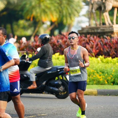 Race photo from BOGORUN 2026