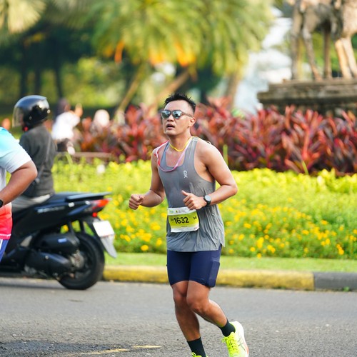 Race photo from BOGORUN 2026