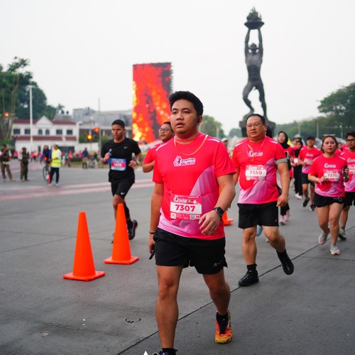 Race photo from SMARTFREN RUN 2026