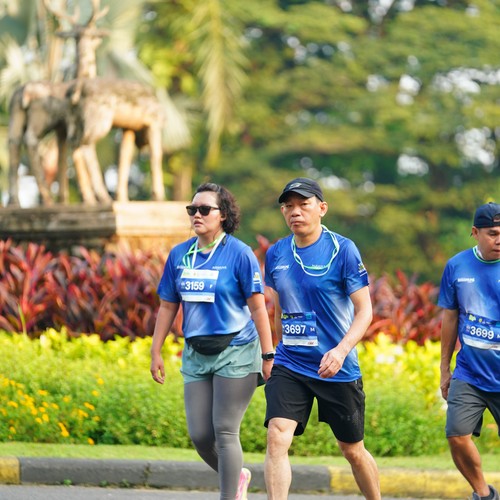 Race photo from BOGORUN 2026