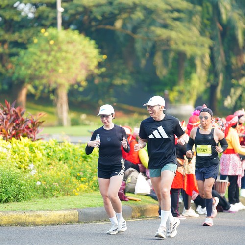 Race photo from BOGORUN 2026