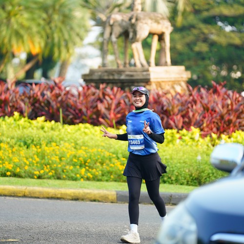 Race photo from BOGORUN 2026