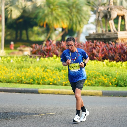 Race photo from BOGORUN 2026