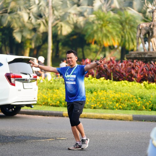 Race photo from BOGORUN 2026