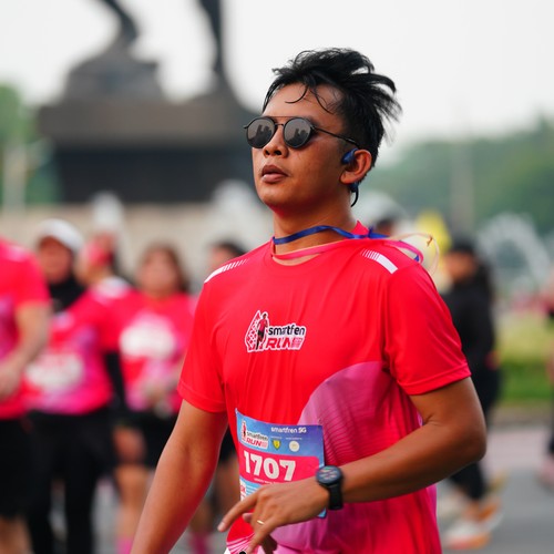 Race photo from SMARTFREN RUN 2026