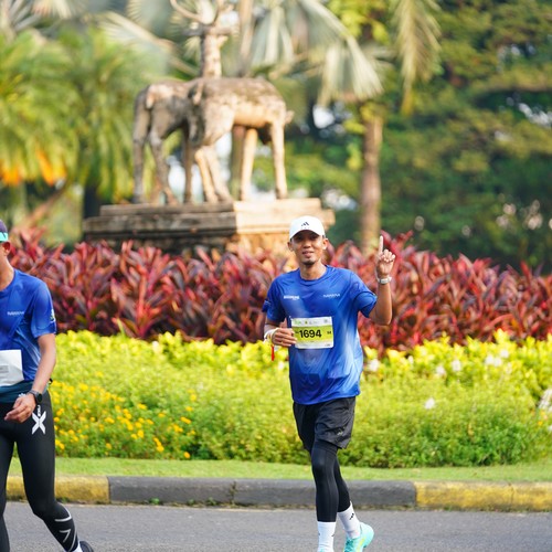 Race photo from BOGORUN 2026