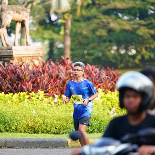 Race photo from BOGORUN 2026