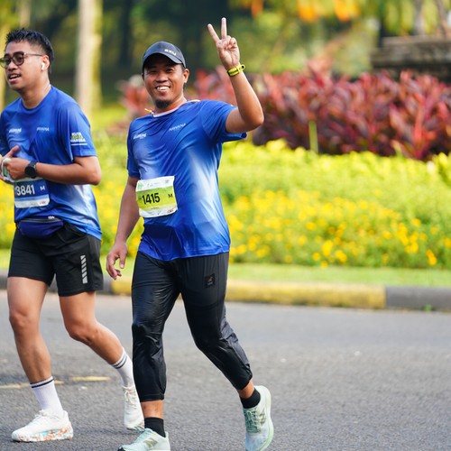 Race photo from BOGORUN 2026