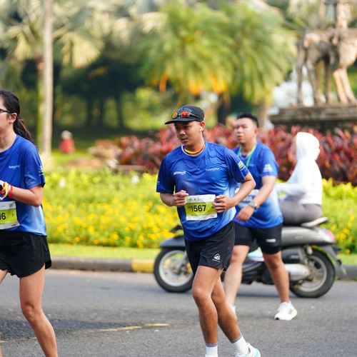 Race photo from BOGORUN 2026