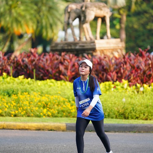Race photo from BOGORUN 2026