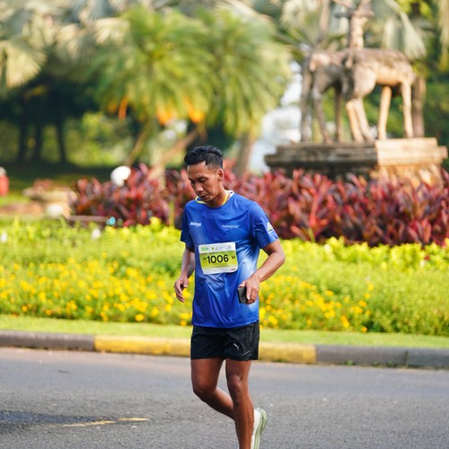 Race photo from BOGORUN 2026