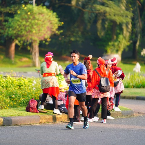 Race photo from BOGORUN 2026