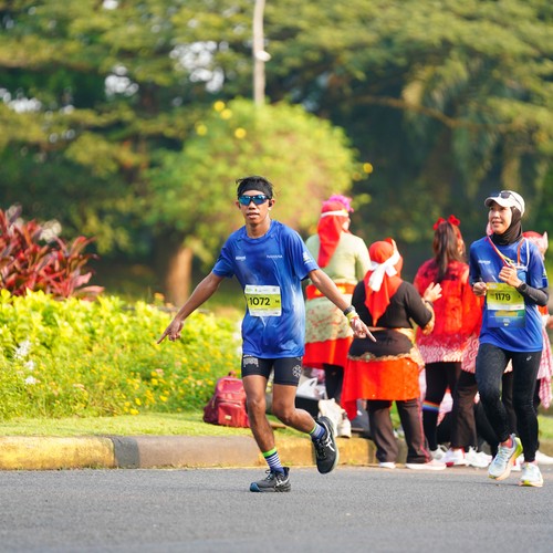 Race photo from BOGORUN 2026