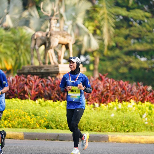 Race photo from BOGORUN 2026