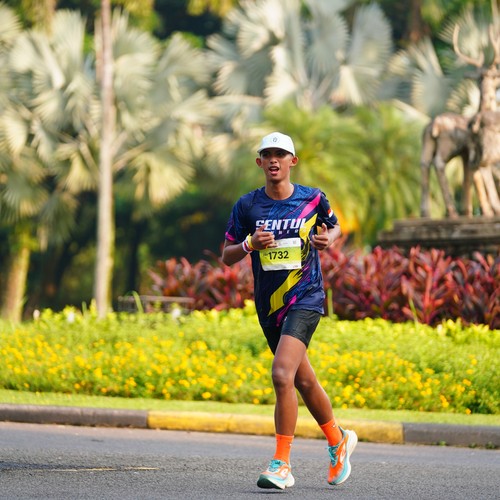 Race photo from BOGORUN 2026