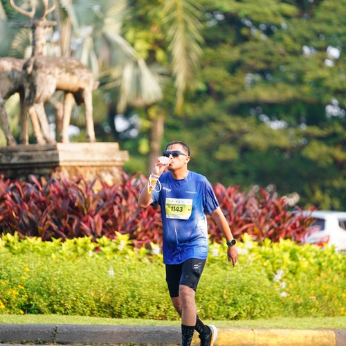 Race photo from BOGORUN 2026