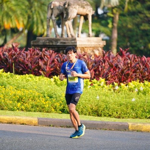 Race photo from BOGORUN 2026