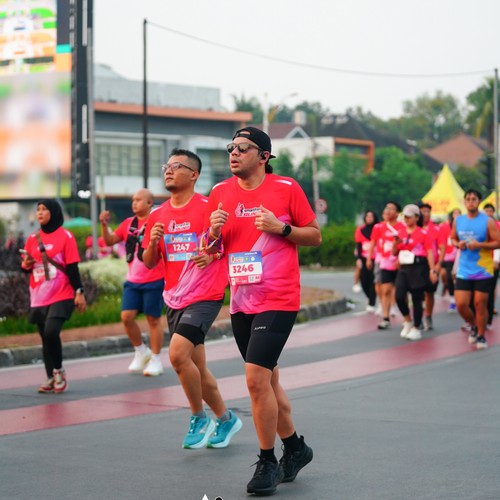 Race photo from SMARTFREN RUN 2026