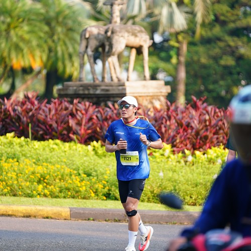 Race photo from BOGORUN 2026