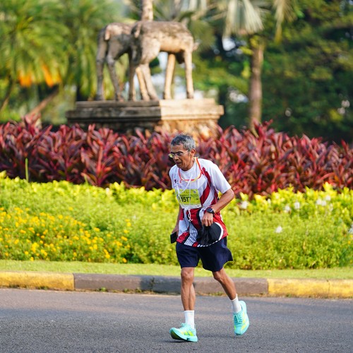 Race photo from BOGORUN 2026